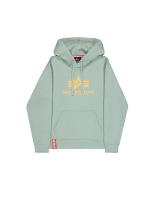 Alpha Industries Hoodie ALPHA INDUSTRIES Basic Hoodie BL, Herren, Gr. XL, frost gr&uuml;n, Obermaterial: 80% Baumwolle, 20% Polyester, regular fit, Sweatshirts Hoodie