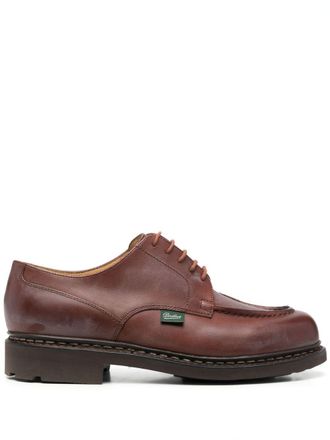 Paraboot Chambord leather Derby shoes - Brown