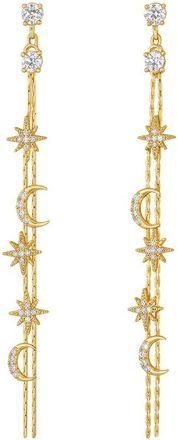 Liv Oliver 18K Plated Earrings