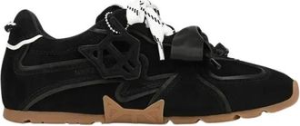 Naked Wolfe Adored Suede Sneaker - Dames - Schoenen - Zwart - Maat: 38 EU Su&egrave;de
