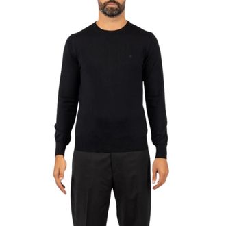 Brooksfield Maglione Girocollo - - Knitwear - Uomo - Nero - S