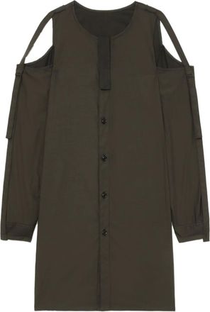Yohji Yamamoto Camicia in cotone - Marrone
