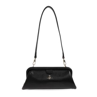 Vivienne Westwood Shoulder Bags, female, Black, Size: ONE SIZE Jane Frame Purse