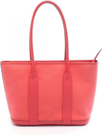 Herm&egrave;s Pink Leather Tote Bag (Pre-Owned)