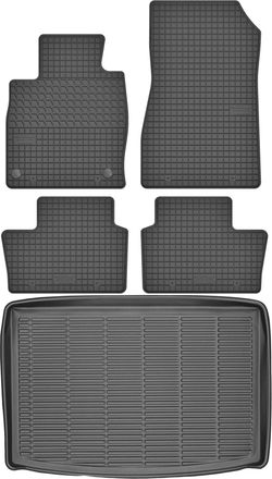 OEM Juego De Alfombrillas De Goma Para Coche Y Alfombrilla Para Maletero Para Nissan Juke Ii F16 Crossover (modelo 2020)