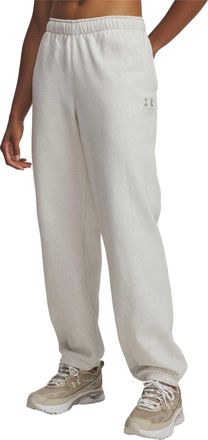 Under Armour Dames Icon Relaxed Fit Joggingbroek (Wit)