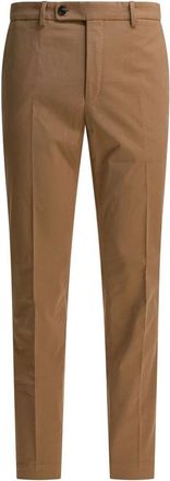 Incotex Broeken, Heren, Beige, M, Katoen, Katoenen Broek