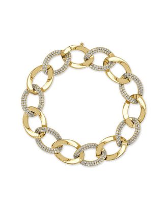 Sabrina Designs 14K 2.58 Ct. Tw. Diamond Link Bracelet