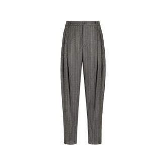 Dolce & Gabbana Pinstripe Virgin-wool Trousers