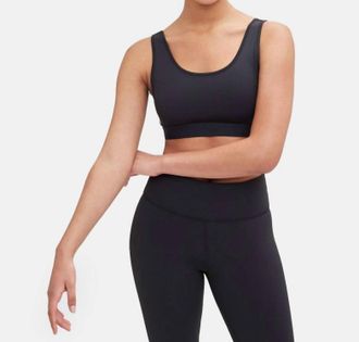 tentree Inmotion Scoop Bra In Black
