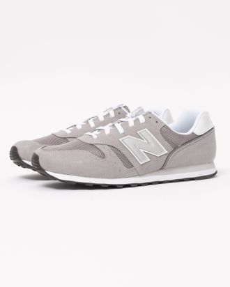 New Balance Mens Casual Trainers in Light Grey - Size UK 10