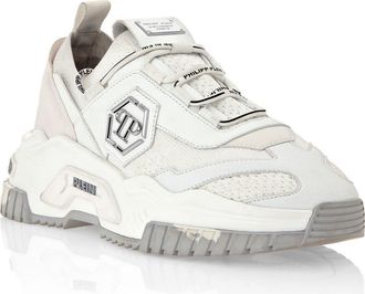 Philipp Plein Runner Sneaker Predator Performance Unisex in White at Nordstrom, Size 40