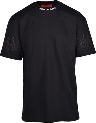Vision Of Super T-shirt - Heren - T-shirts - Zwart - S - Katoen - Tops
