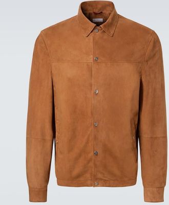 Brunello Cucinelli Suede overshirt