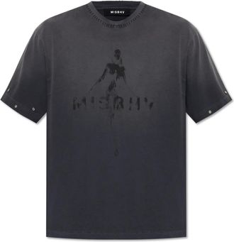 Misbhv Hombre, Camisetas, Gris, Talla: XS