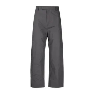 Craig Green Broeken, Heren, Grijs, L, Katoen, Uniform Wide Leg Trouser
