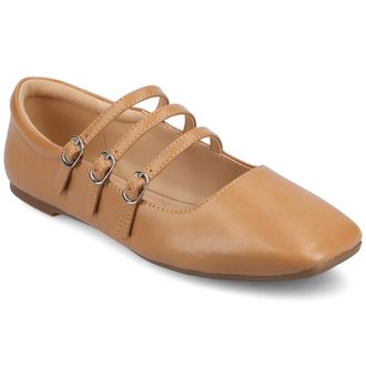 Journee Collection Women & apos;s Darlin Medium and Wide Width Dress Flats