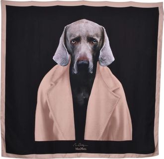Max Mara Foulard - Dames - Zijden sjaals - Veelkleurig - ONE Size - Accessoires
