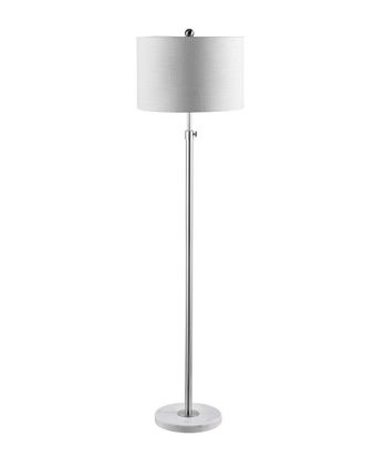 Jonathan Y Designs Jonathan Y June 65In Adjustable Metal/Marble Led Floor Lamp
