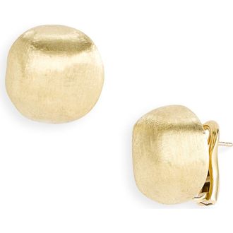 Marco Bicego Africa Gold Button Stud Earrings at Nordstrom