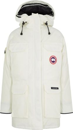 Canada Goose Expedition Hooded Arctic-tech Parka, White, Parka, Coat - L