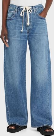 Citizens Of Humanity Brynn Drawstring Wide-Leg Trouser Jeans