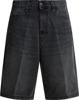 Carhartt Work in Progress Landon Short - Heren - Denim shorts - Zwart - W30 - Katoen - Korte Broeken