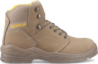 CAT Striver Injected Mens Safety Boots - Beige - Size UK 12
