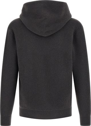 Christophe Lemaire Mens Gray Cashmere Cardigan Clothing