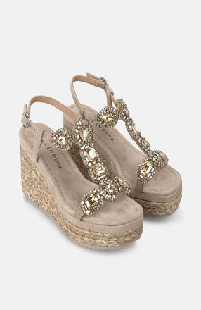 Alma En Pena Wedge Pull Jewellery in Brown at Nordstrom, Size 39