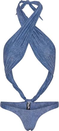 Rotate x Reina Olga Costume da bagno Soft Mixed - Blu
