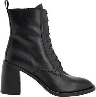 8 by YOOX LEATHER HEELED CHELSEA ANKLE BOOTS