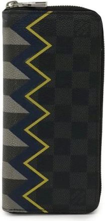 Louis Vuitton Pre-owned Wallets, female, Multicolor, Size: ONE SIZE Pre-owned Damier Graphite Zippy Wallet Vertical N63095