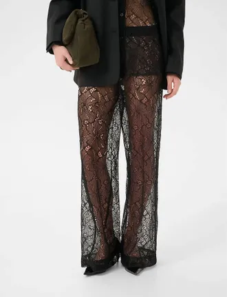 Gestuz Edea High Waist Pant In Black