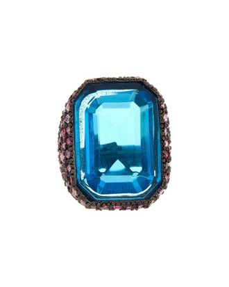 Kenneth Jay Lane 22K Plated Cocktail Ring