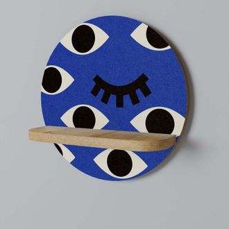 OEM Ojos Geom&eacute;tricos Estante Redondo