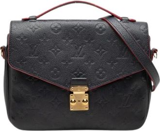 Louis Vuitton Pre-owned Pochette Metis - Dames - Vintage Schoudertas - Zwart - ONE Size - Leer - Vintage