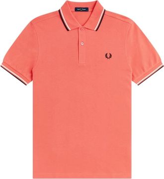 Fred Perry M3600 Polo - Heren - Polos - Roze - M - Katoen - Tops