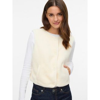 Vero Moda Mouwloos vest in sherpa