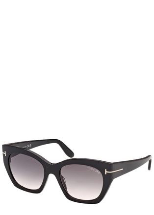 Tom Ford Joni Butterfly-frame Sunglasses - Black - One Size