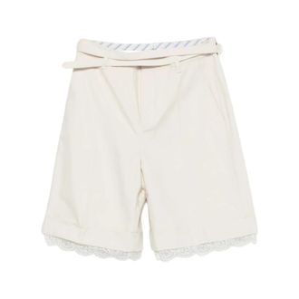 Vivetta Lace Shorts - female - VIVETTA - Casual Shorts - White - 2XS - Shorts