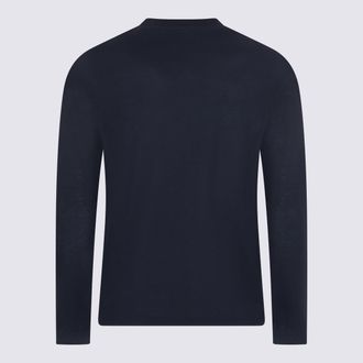 Zanone Mens Sweaters Blu _100 % Co