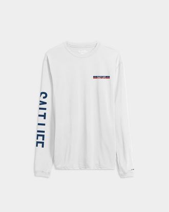 Salt Life Tuna Tournament Long Sleeve SLX Performance Tee in White at Nordstrom, Size Xx-Large