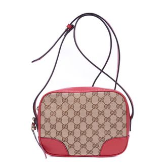 Gucci GG Canvas Bree Camera Crossbody