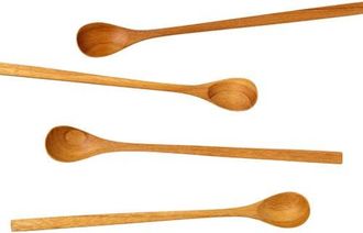 Be Home Teak Long Spoons - Set of 4 at Nordstrom