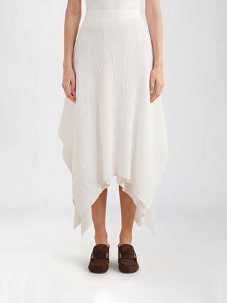 J.W.Anderson Gonna midi asimmetrica in maglia a vita alta