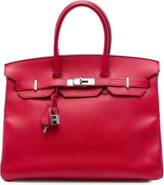 Herm&egrave;s Pre-owned Hermes Epsom Birkin Retourne 35 Ladies 0KFFLDH7CYSISLPU