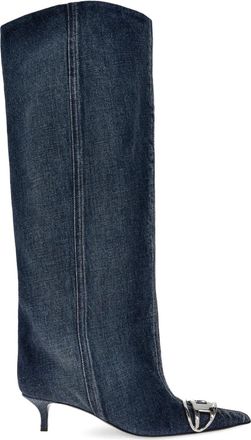 Diesel Stivali D-Venus denim - Blu