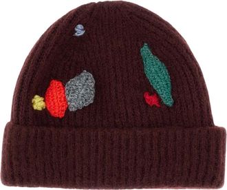 Exquisite J Accessoires, Dames, Bruin, ONE Size, Wol, H500V10 Beanie