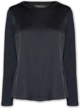 Elena Miro Donna, Top, Blu, M, new